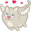 Cat Cupid Icon