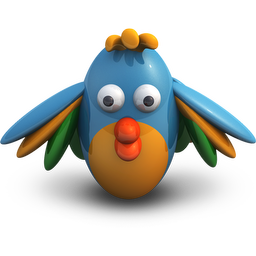 Clever Bird Icon 256x256 png