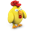 Rooster Icon 32x32 png