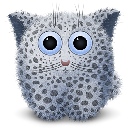 Snow Leopard Icon 256x256 png