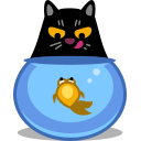 Cat Fish Icon 128x128 png