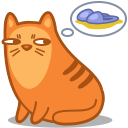 Cat Slippers Icon 128x128 png