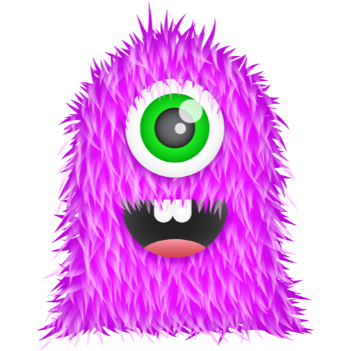 Purple Monster Icon 512x512 png