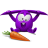 Violet Rabbit Icon