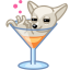 Dog Cocktail Icon 64x64 png