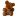 Teddy Orange Icon 16x16 png