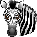 Zebra Icon 128x128 png