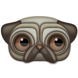 Pug Icon 256x256 png
