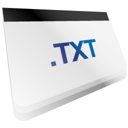 TXT Icon 256x256 png