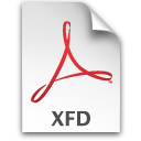 Adobe Acrobat XFD Icon 128x128 png