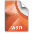 Adobe Director W3D Icon 128x128 png