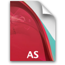 Adobe Flash AS Icon 128x128 png