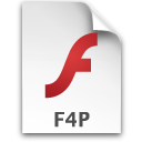 Adobe Flash Player F4P Icon 128x128 png