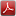 Adobe Acrobat Alt Icon 16x16 png