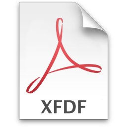 Adobe Acrobat XFDF Icon 256x256 png