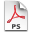 Adobe Acrobat PS Icon 32x32 png