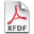 Adobe Acrobat XFDF Icon 32x32 png