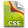 Adobe Dreamweaver CSS Icon 32x32 png