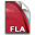 Adobe Flash FLA Icon 32x32 png