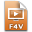 Adobe Media Player File Icon 32x32 png
