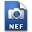 Adobe Photoshop Elements NEF Icon 32x32 png