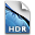 Adobe Photoshop HDR Icon 32x32 png