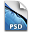 Adobe Photoshop PSD Icon 32x32 png