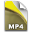 Adobe Soundbooth MP4 Icon 32x32 png