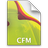 Adobe Dreamweaver CFM Icon