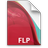 Adobe Flash FLP Icon 48x48 png