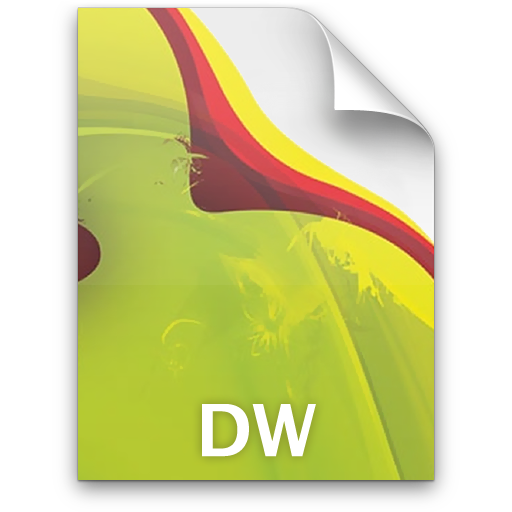 Adobe Dreamweaver File Icon 512x512 png