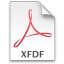 Adobe Acrobat XFDF Icon 64x64 png