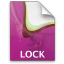Adobe InDesign Lock Icon 64x64 png