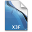 Adobe Photoshop X3F Icon 64x64 png