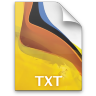 Adobe Fireworks TXT Icon 96x96 png