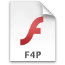 Adobe Flash Player F4P Icon 96x96 png
