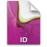 Adobe InDesign Document Icon 96x96 png