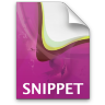 Adobe InDesign Snippet Icon 96x96 png