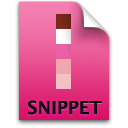 Adobe InDesign Snippet Icon 128x128 png