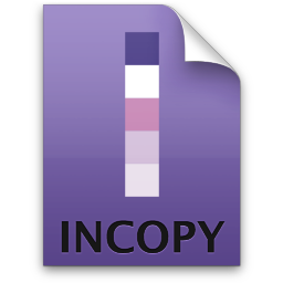 Adobe InCopy Document Icon 256x256 png