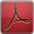 Adobe Acrobat 8 Icon 32x32 png