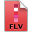 Adobe Flash FLV Icon 32x32 png