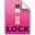 Adobe InDesign Lock Icon 32x32 png