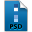 Adobe Photoshop PSD Icon 32x32 png