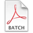 Adobe Acrobat 8 Batch Icon