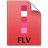 Adobe Flash FLV Icon
