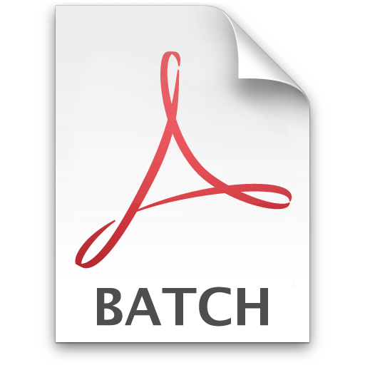 Adobe Acrobat 8 Batch Icon 512x512 png