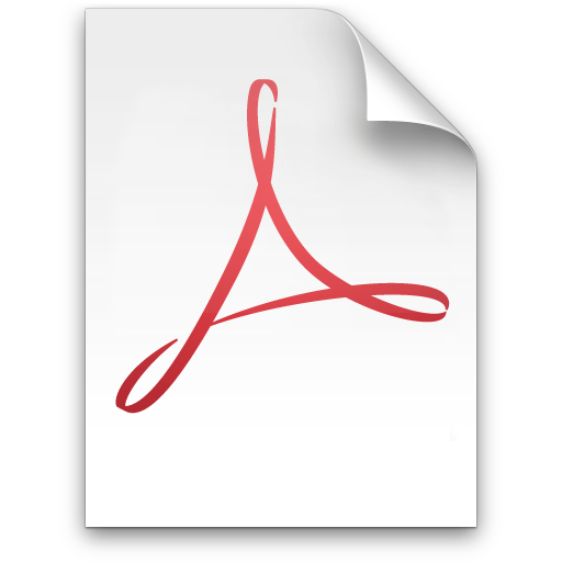 Adobe Acrobat 8 File Icon 512x512 png
