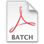 Adobe Acrobat 8 Batch Icon 64x64 png