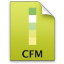 Adobe Dreamweaver CFM Icon 64x64 png